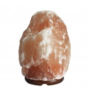 Quality Natural Salt Lamp & Base - 3-5kg - Click Image to Close